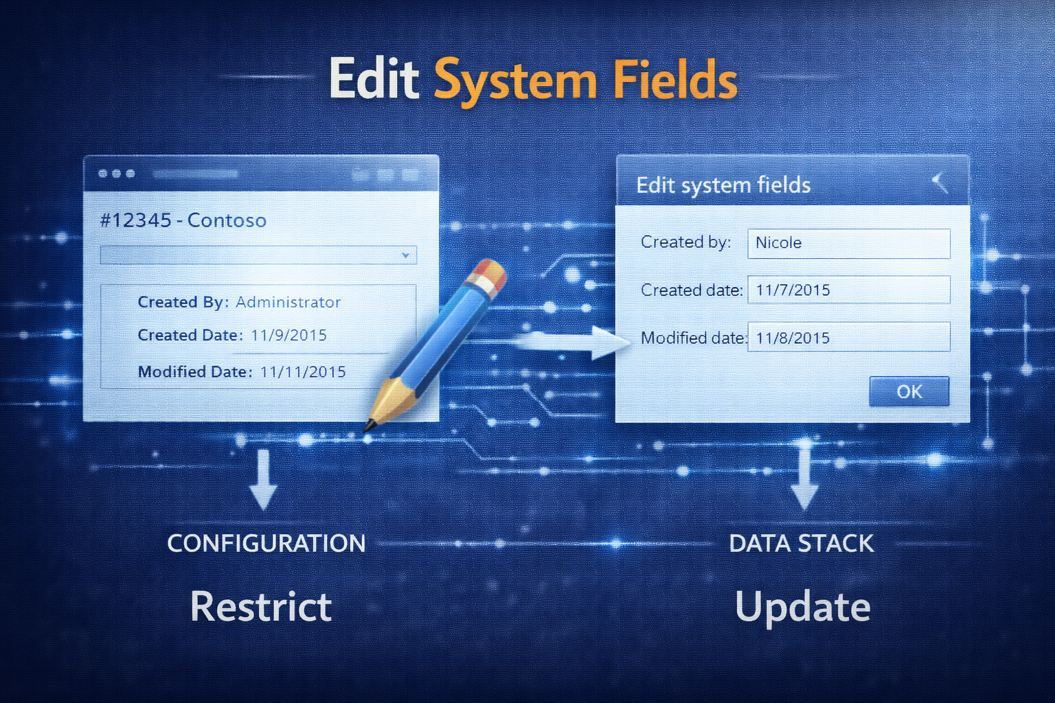 Edit System Fields